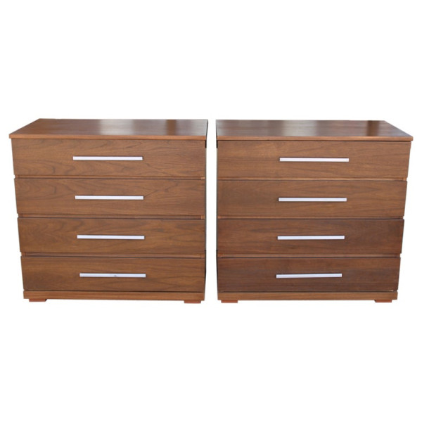 Pair of Walnut Dressers