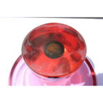 Trifle Glass Bowl (aubergine) Attributed to Timo Sarpaneva for Venini