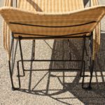 Adjustable Lounge Chair / Ottoman Attributed to Robert Lempereur