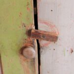 Painted Folk Art Americana Sideboard