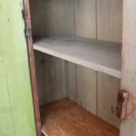 Painted Folk Art Americana Sideboard