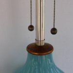 Murano Aqua Lamp by The MARBRO Lamp Company, Los Angeles, CA.