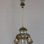 Murano Aqua Lamp by The MARBRO Lamp Company, Los Angeles, CA.