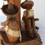 Saguaro Cactus Folk Art Lamp, Musicians