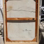 French Oil Painting titled Le Dance, 1944