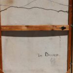 French Oil Painting titled Le Dance, 1944