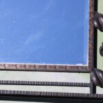 Art Deco Wrought Iron Hall Mirror