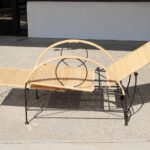 Adjustable Lounge Chair / Ottoman Attributed to Robert Lempereur