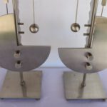 Pair of Post Modern Lamps attrib. to George Kovacs