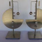 Pair of Post Modern Lamps attrib. to George Kovacs