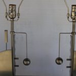 Pair of Post Modern Lamps attrib. to George Kovacs