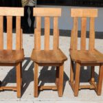 Three Arts and Crafts Adjustable Chairs