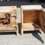 Pair of Dr. Harley Niblack (1894-1966) Side Tables