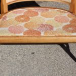 Pair of Walnut Slipper Chairs by John Lubberts Lambert Mulder for Tomlinson