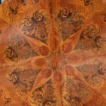 Marquetry Table Top with Kaleidoscopic Pattern, Made in Italy