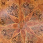 Marquetry Table Top with Kaleidoscopic Pattern, Made in Italy