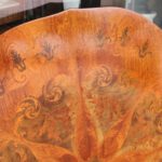 Marquetry Table Top with Kaleidoscopic Pattern, Made in Italy