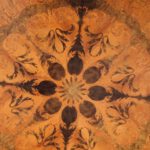 Marquetry Table Top with Kaleidoscopic Pattern, Made in Italy