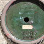 Pair of Lamps by Meister Zurich of Switzerland (sgraffito)