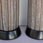 Pair of Lamps by Meister Zurich of Switzerland (sgraffito)