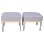 Pair of Ottomans by Philippe Starck for the Clift Hotel, San Francisco, CA