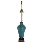 Murano Aqua Lamp by The MARBRO Lamp Company, Los Angeles, CA.