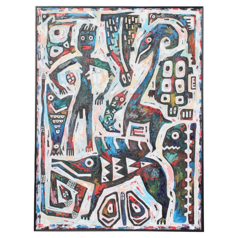 Oil Painting by Rano, 1991