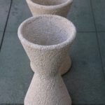Pair of Stone Composite AP Style Planters