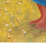 Painting by Flavio E. Cabral (1916-1990) titled Two Figures