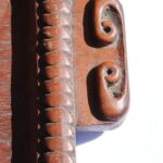 WPA Hand Carved Wood Tray