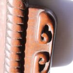 WPA Hand Carved Wood Tray