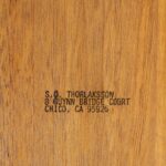 Coffee Table Designed by T.H. Robsjohn – Gibbings for Widdicomb, 3304