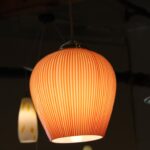 Murano Orange Glass Pendant