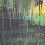 Oil Painting on Wood by McClelland, dated 1971