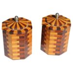 Pair of Marquetry Boxes