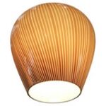 Murano Purple Art Glass Pendant