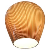 Murano Purple Art Glass Pendant Circa 1970s