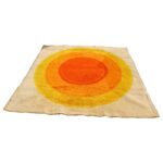 Scandinavian Modern Rya Rug, Circa 1960s