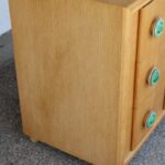 Dresser with Green Ceramic Handles by Karpen Furniture