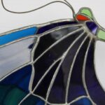 Stained Glass Butterfly by Ed Gilly