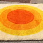 Scandinavian Modern Rya Rug, Circa 1960s