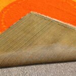 Scandinavian Modern Rya Rug, Circa 1960s