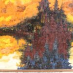 Oil Painting on Board by Ron Stokes titled Cathedrals in Foggy Florence