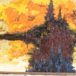 Oil Painting on Board by Ron Stokes titled Cathedrals in Foggy Florence