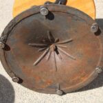 Pair of Modernist Wood Stools