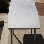 Robert Josten Aluminum Console Table