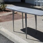 Robert Josten Aluminum Console Table