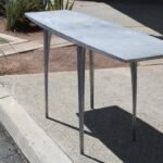 Robert Josten Aluminum Console Table
