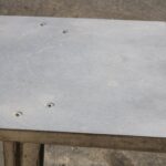 Robert Josten Aluminum Console Table