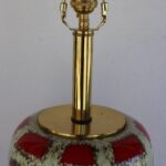 Mid-Century Modern Porcelain Table Lamp by Rembrandt, 1960s